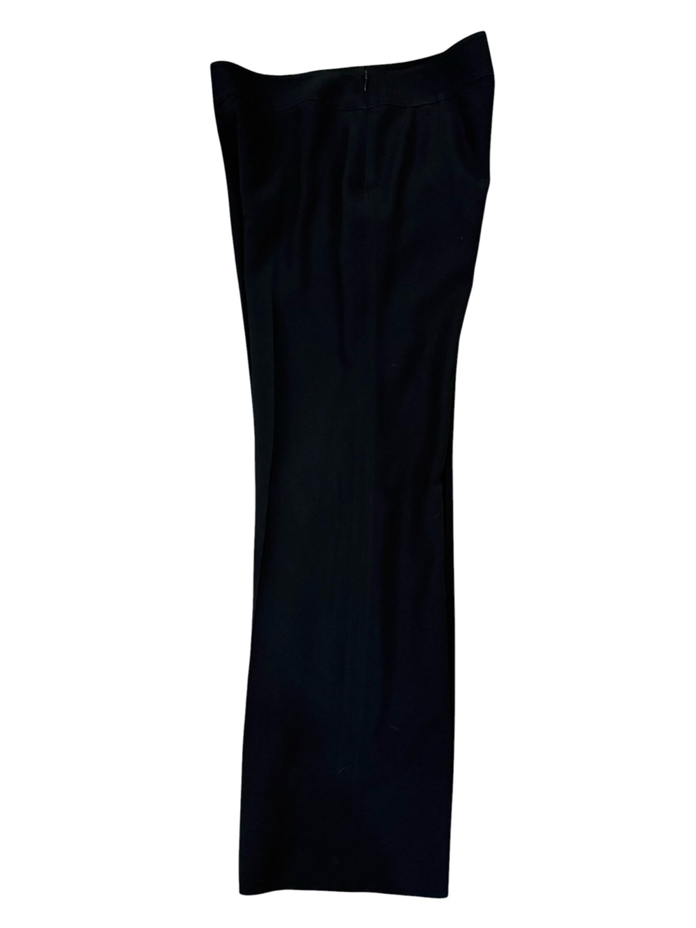 Ann Taylor Wide Leg High Rise Lined Dress Pants Black Professional Triacetate 8 - Picture 6 of 14
